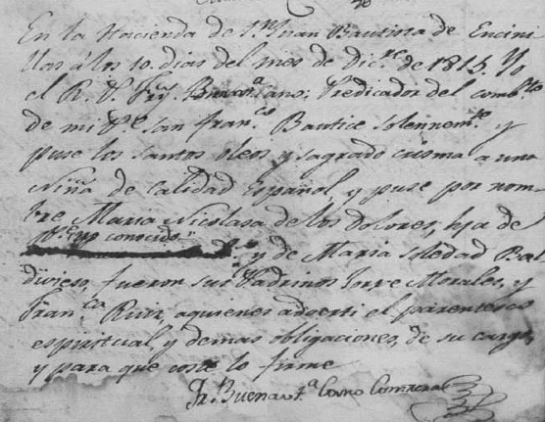 1815.Nicolasa Fernandez Baldiviero Image