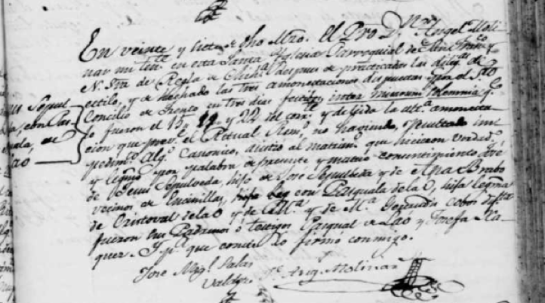 1829.Marriage of Pasquala De La O Image